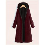 Zip Up Long Length C...